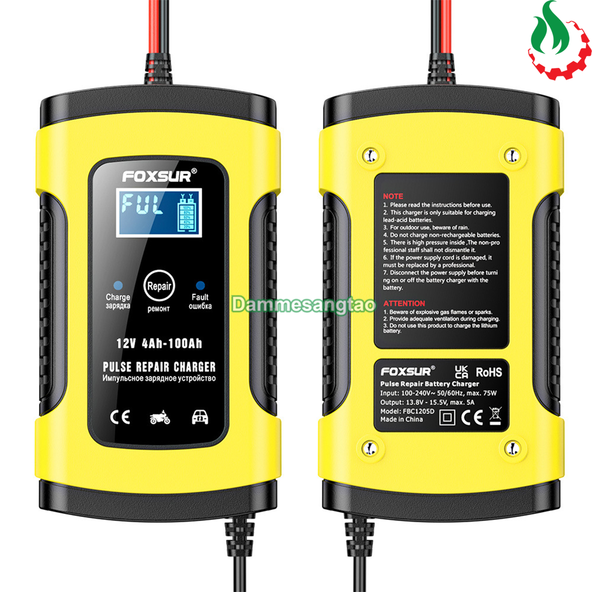 Bình acquy xe ô tô: Hướng dẫn sạc hiệu quả