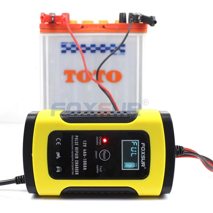 Tìm mua sạc bình ắc quy ô tô Foxsur uy tín