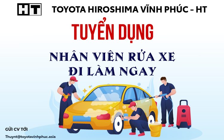 Review Tuyển Nhân Viên Rửa Xe Ô Tô Tại VinaWash Mới Nhất