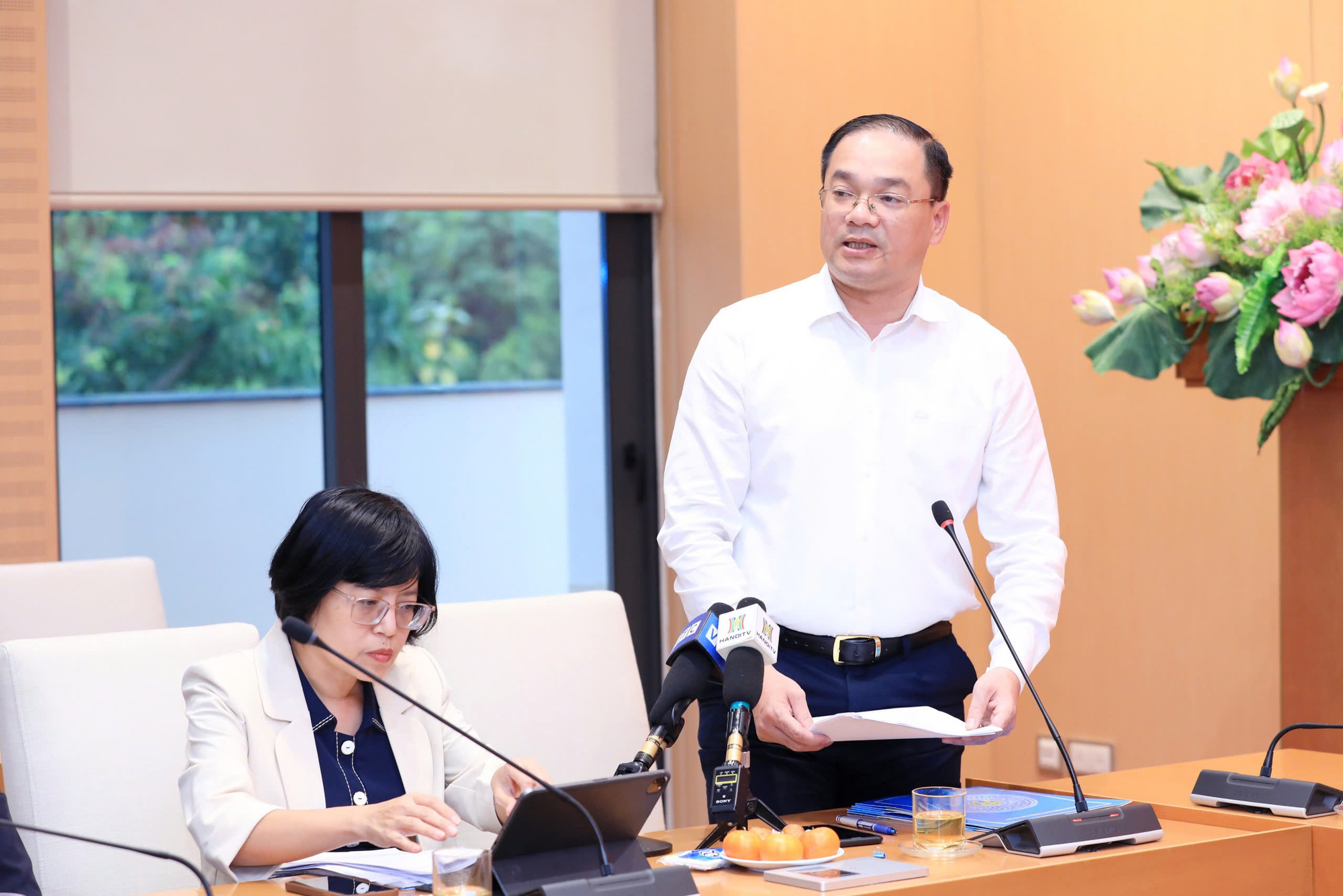 Ông Nguyễn Ngọc Việt, Chánh Văn phòng HĐND TP Hà Nội, thông tin về kỳ họp thứ 20