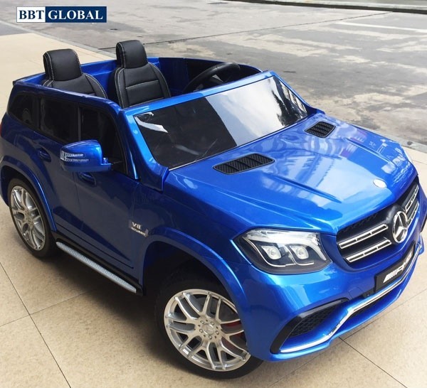 Xe ô tô điện trẻ em Mercedes GLS 63 AMG | Màu xanh