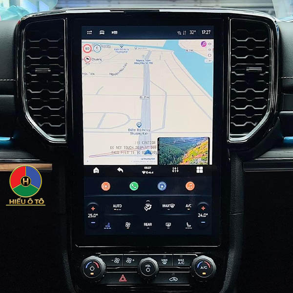 Android Box nâng cấp màn hình zin cho Ford Everest