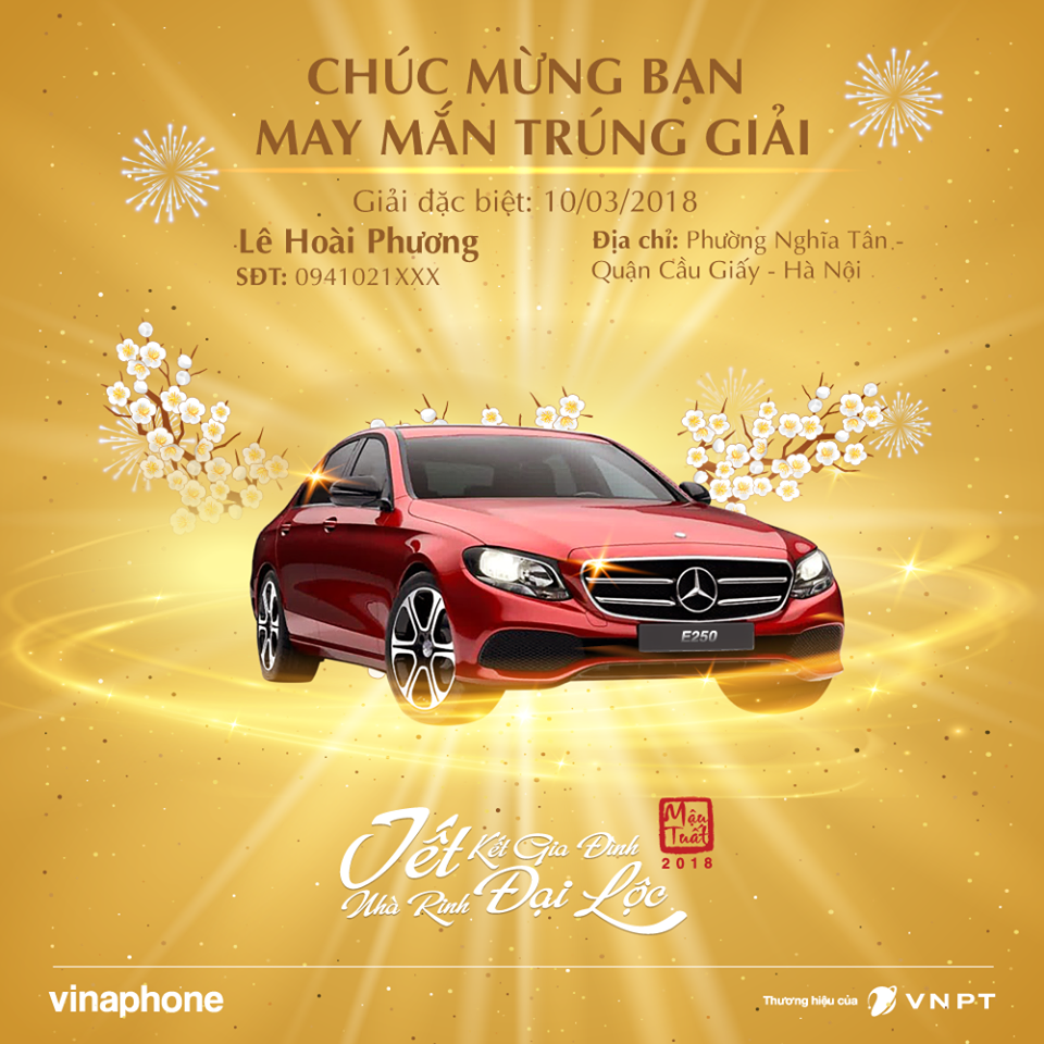 Trúng thưởng xe ô tô: Khách hàng may mắn nhận Toyota Vios