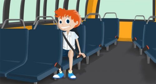 Người lái xe thắt dây an toàn