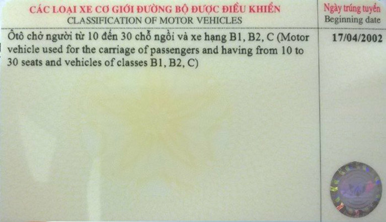 Bằng lái xe ô tô hạng D: Nội dung thi nâng hạng
