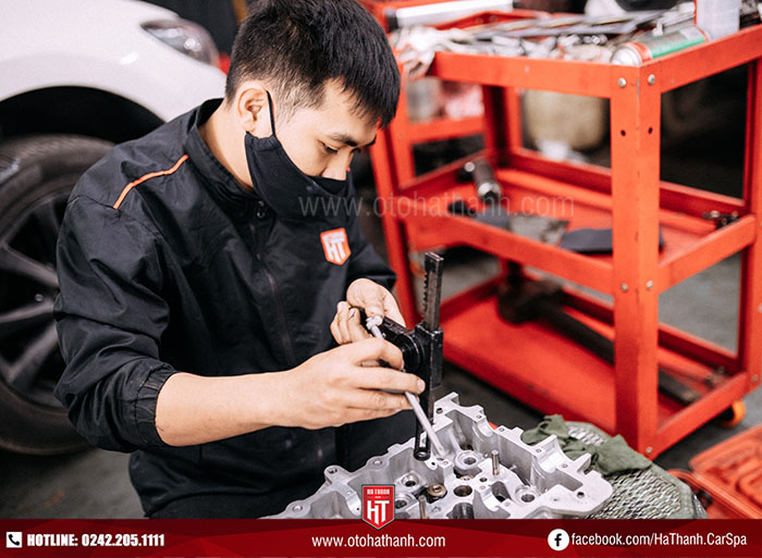 Hình ảnh minh họa gara sửa chữa xe ô tô chuyên nghiệp