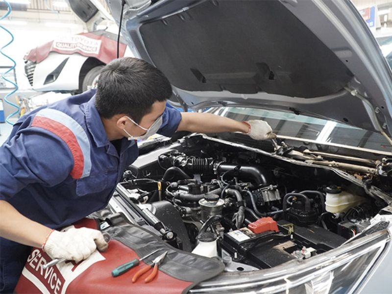 Kiểm tra định kỳ cho xe Toyota