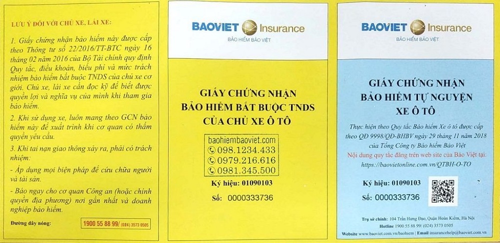 Bảo hiểm 1 chiều bắt buộc đối với chủ xe cơ giới