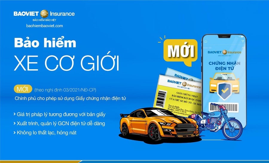 Bảo hiểm trách nhiệm dân sự ô tô điện tử