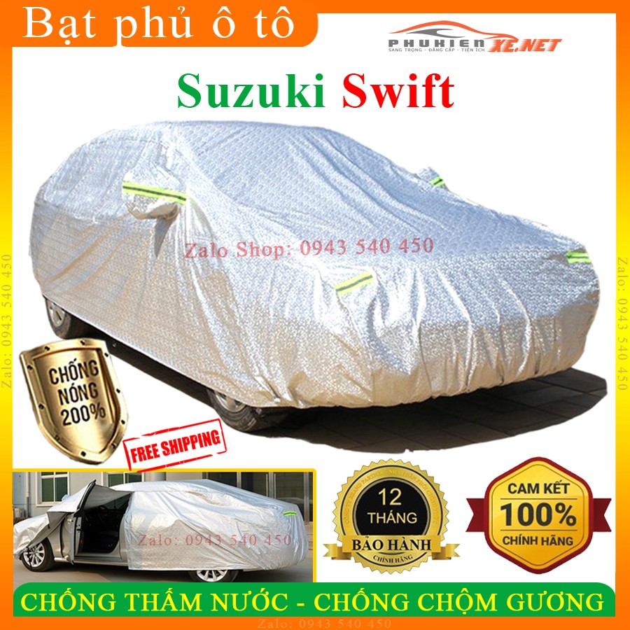 Bạt phủ xe ô tô Suzuki Swift: Hướng dẫn chọn và sử dụng hiệu quả