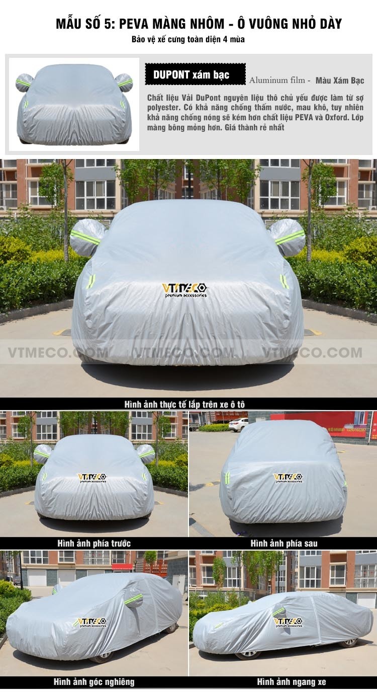 Bạt phủ xe ô tô Camry bảo vệ xe dưới trời nắng gắt