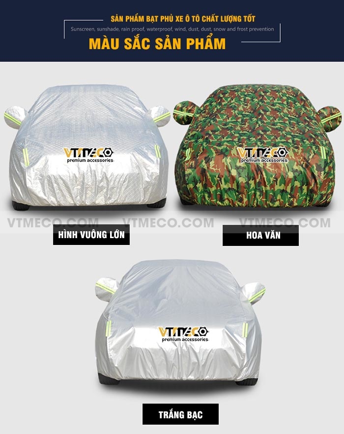 Bạt phủ xe ô tô 7 chỗ Innova: Lựa chọn bảo vệ toàn diện