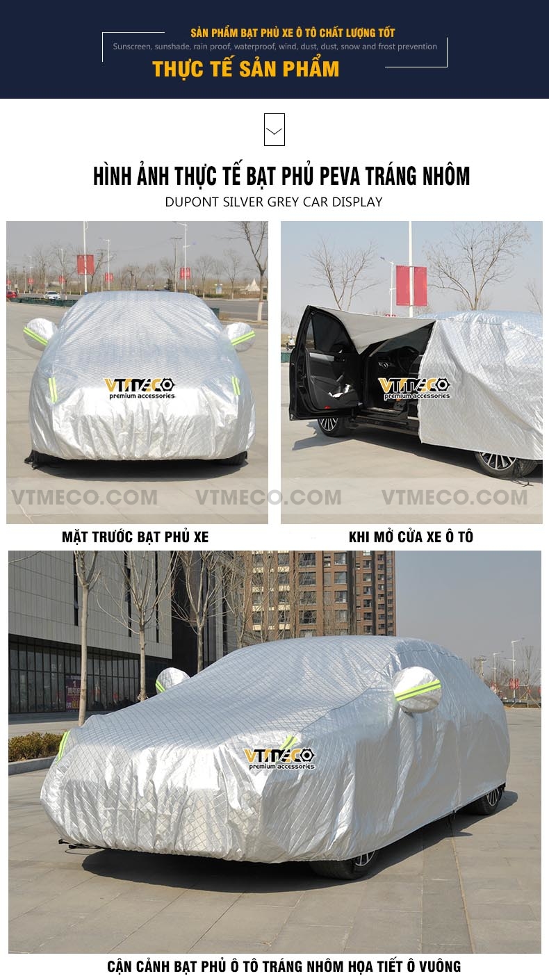Bạt phủ xe ô tô 7 chỗ Innova: Lựa chọn bảo vệ toàn diện