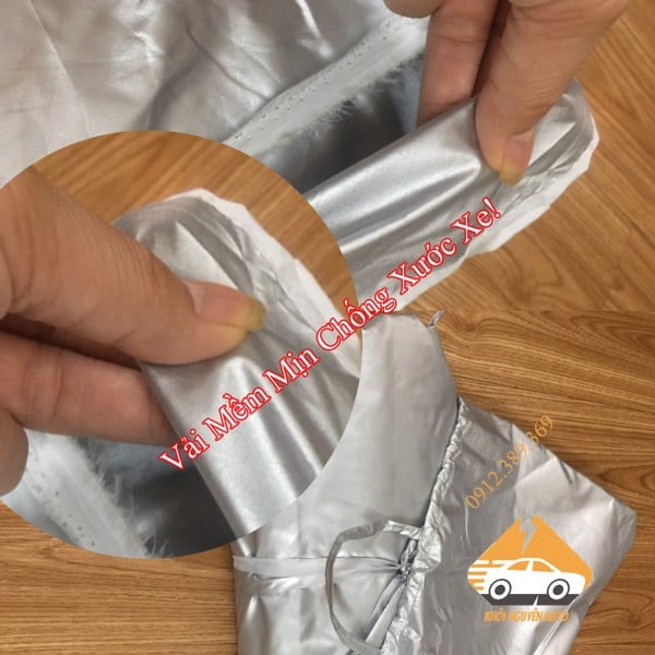Bạt phủ xe ô tô Kia Morning chống thấm nước hiệu quả