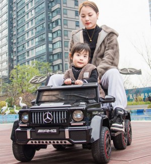 Hình ảnh xe ô tô điện cỡ lớn BBT-3939 dáng Mercedes G63 có điều khiển