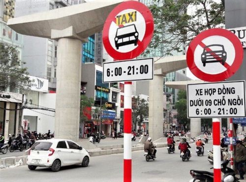 Biển báo giao thông P.103a cấm xe ô tô