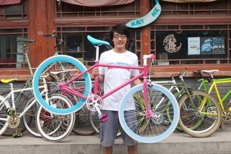 Thiết kế xe đạp đặc biệt của công ty Shanghai Tang