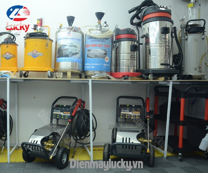Bộ sưu tập các thiết bị máy cho trung tâm chăm sóc xe hơi