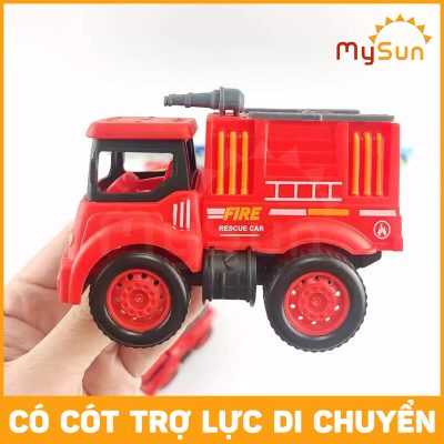 Xe ô tô cứu hỏa đồ chơi cho bé từ 1 đến 7 tuổi