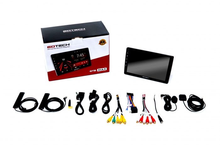 Bộ sản phẩm màn hình android GOTECH cho xe Swift 2019-2020