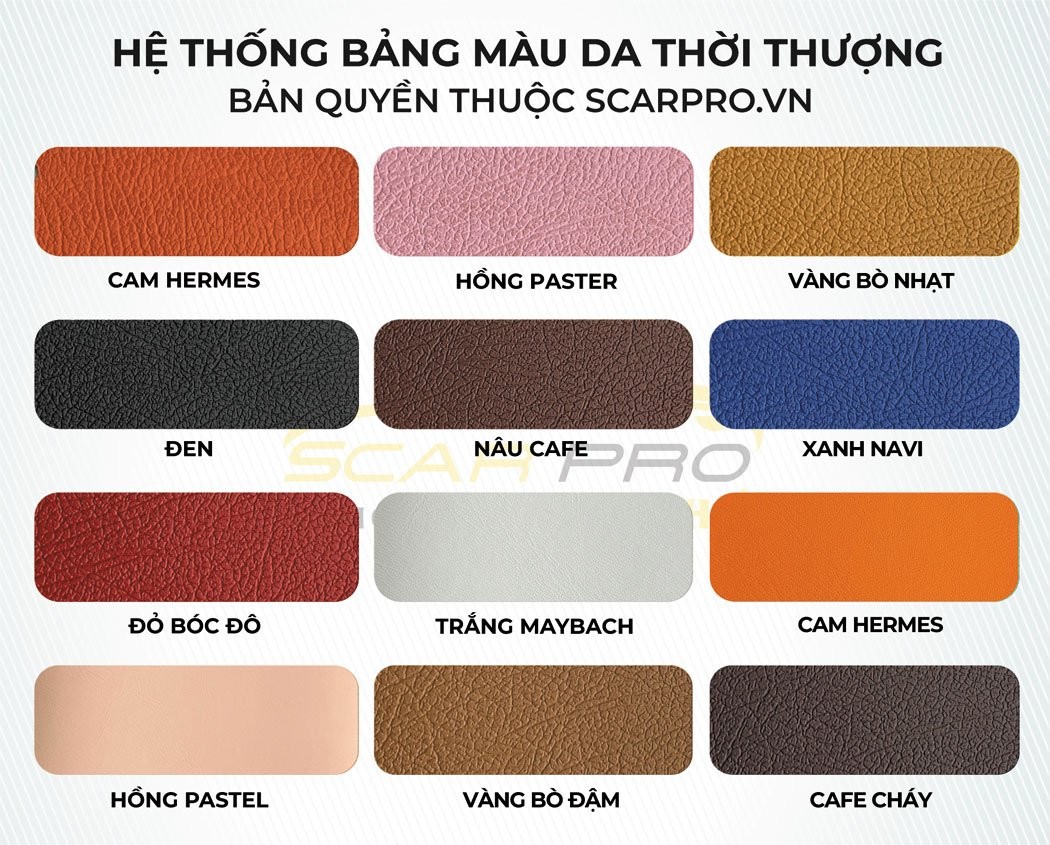 Giá bọc ghế da xe ô tô và các yếu tố ảnh hưởng