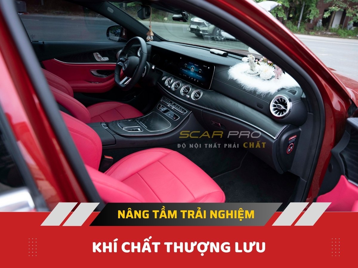 Bảng màu ghế da ô tô đa dạng theo xu hướng nội thất