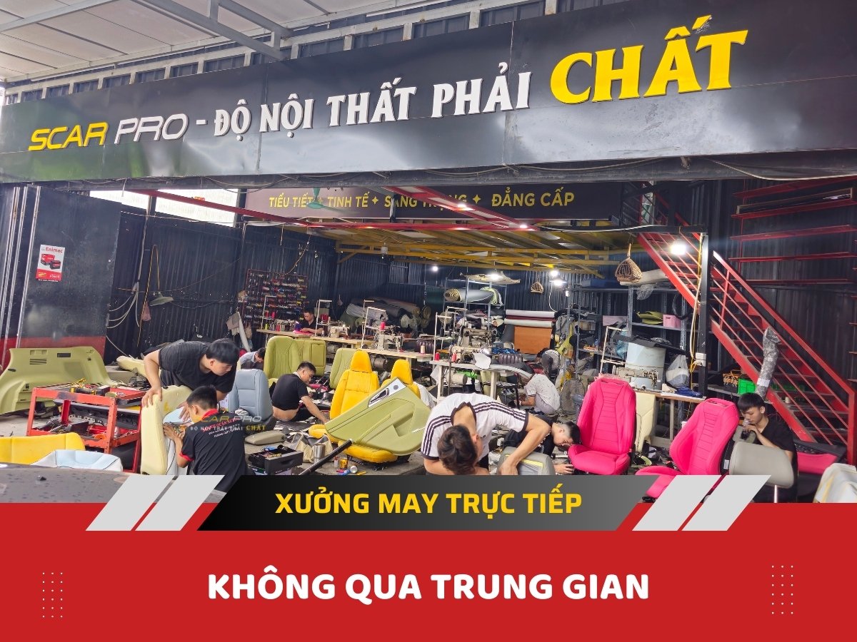 Thành phẩm bọc ghế da ô tô chất lượng cao