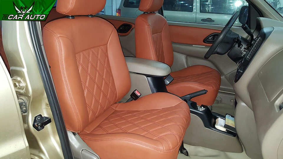 Hình ảnh nội thất xe Ford Escape sau khi bọc ghế da cao cấp