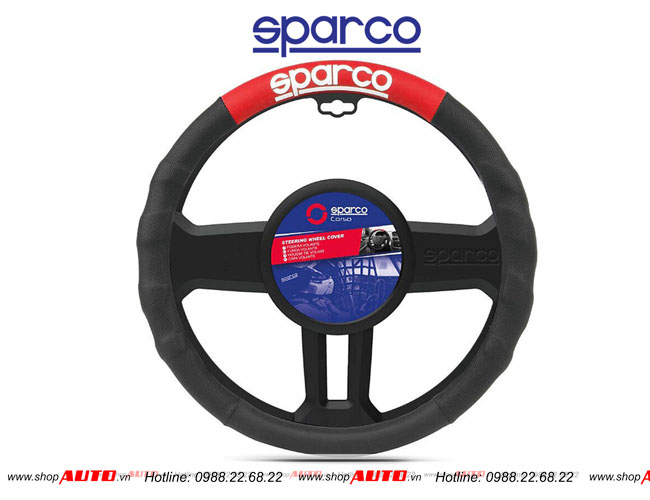 Bọc vô lăng Sparco cao cấp cho xe ô tô Kia Rio