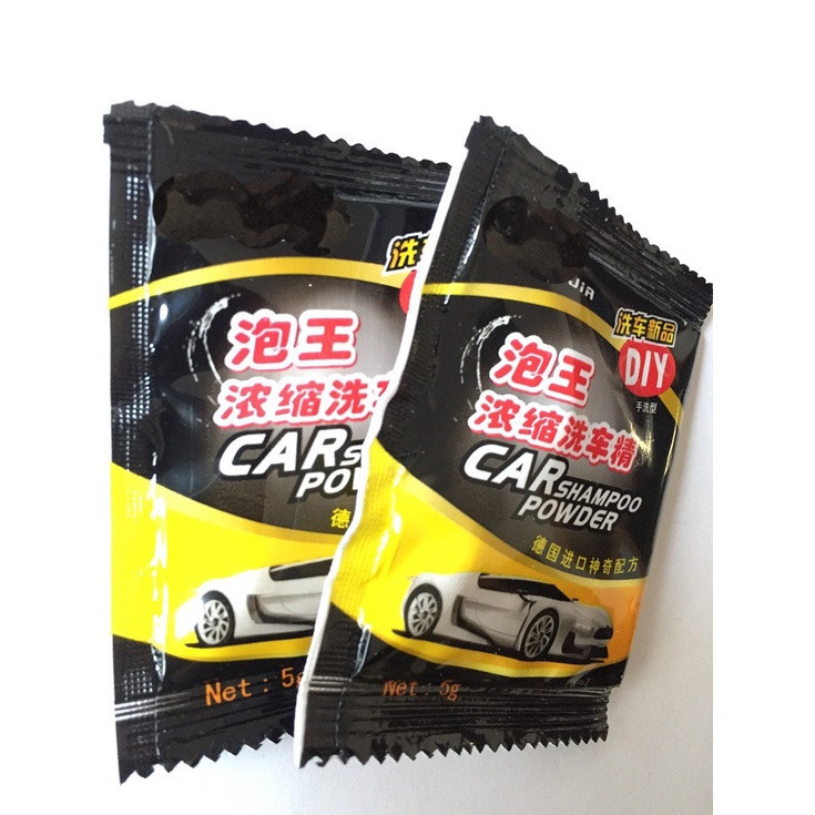 Hướng dẫn pha bột rửa xe ô tô tạo bọt tuyết