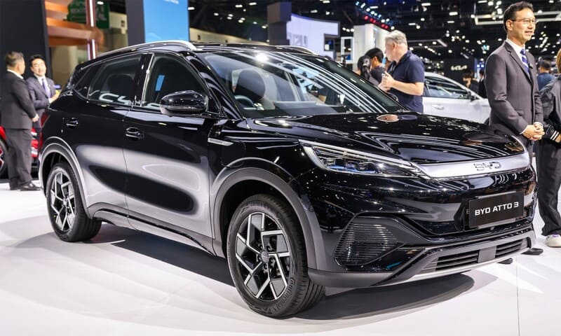 Nội thất phong cách tương lai của BYD Atto 3