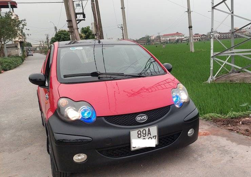 Ngoại thất phía trước xe BYD F0 đời 2011