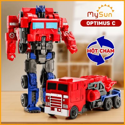 mô hình rô bốt đồ chơi xe ô tô Đầu kéo Basic C