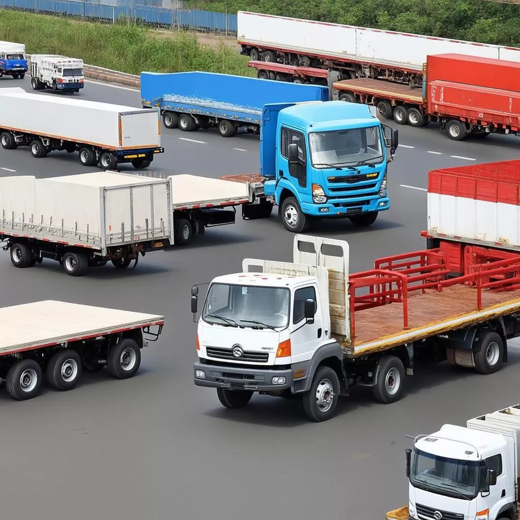 Trục cơ sở khác nhau trên các loại xe ô tô