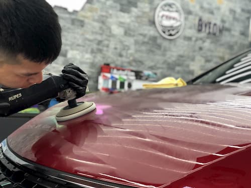 Cách đánh bát xe ô tô tại nhà với máy chuyên dụng
