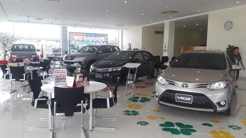 Người nhận xe ô tô Toyota trả góp