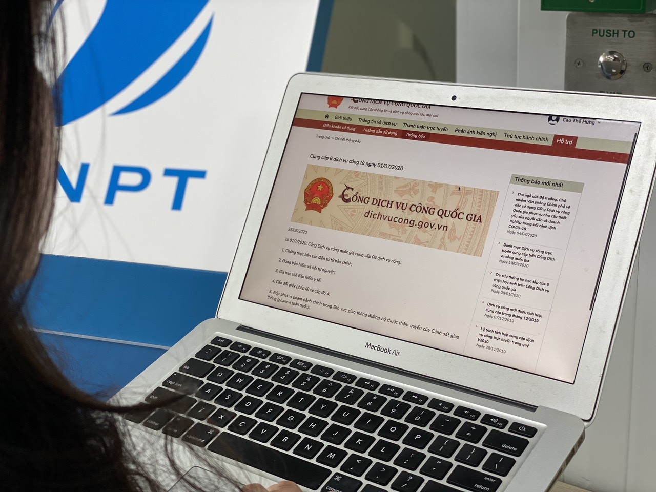 Thanh toán thuế xe ô tô mới trực tuyến