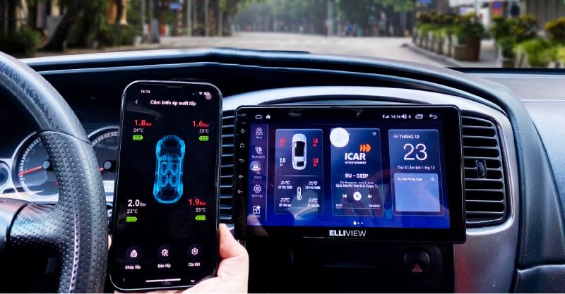Cảm biến áp suất lốp ICAR Ellisafe IP24