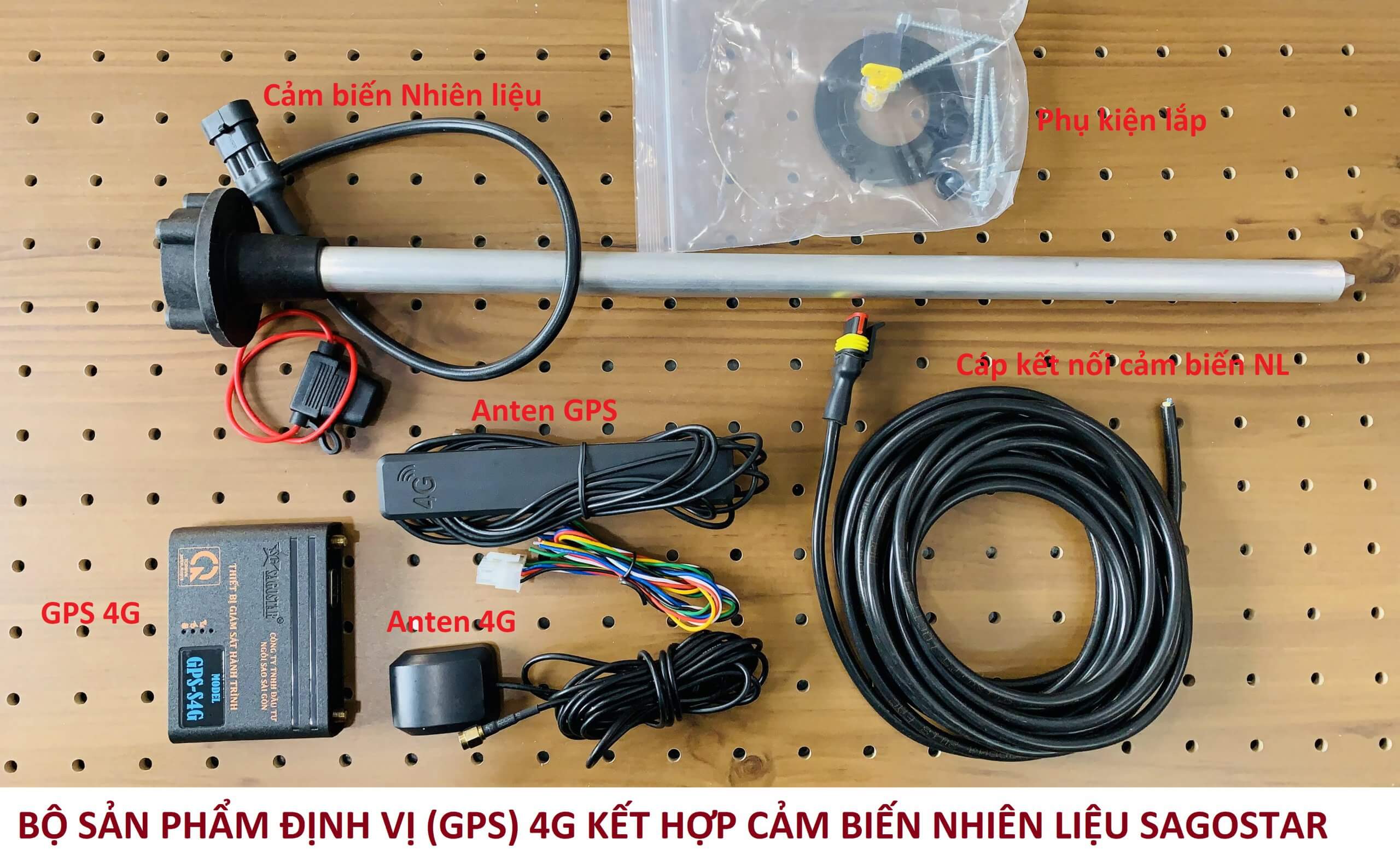 Kết hợp cảm biến nhiên liệu và định vị GPS trên xe ô tô