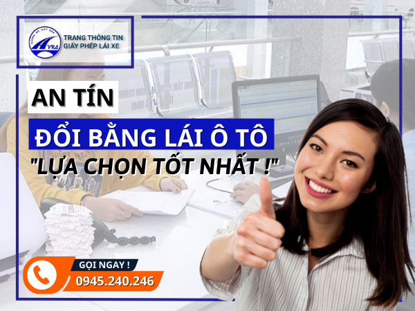 Hình ảnh quy trình cấp đổi giấy phép lái xe ô tô