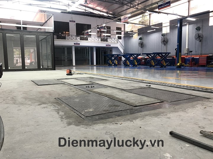 Thiết kế bố trí không gian trung tâm chăm sóc xe ô tô