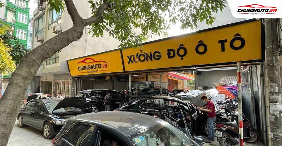 Xưởng độ xe ô tô ChungAuto tại Hà Nội
