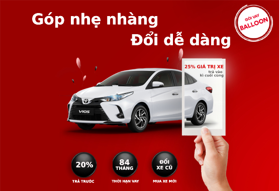 Khoản trả trước khi trả góp xe ô tô
