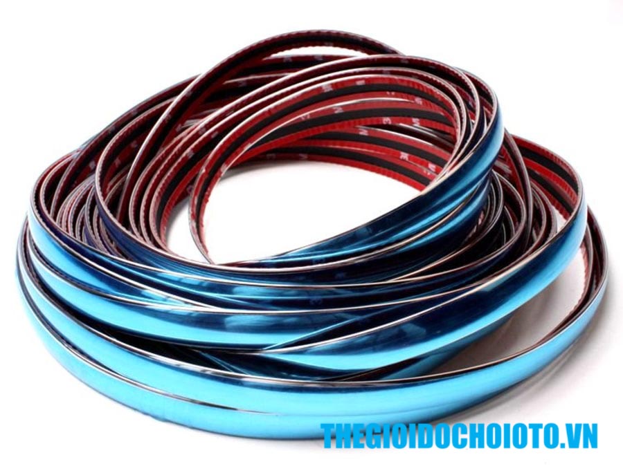 Nẹp dán viền inox trang trí ô tô