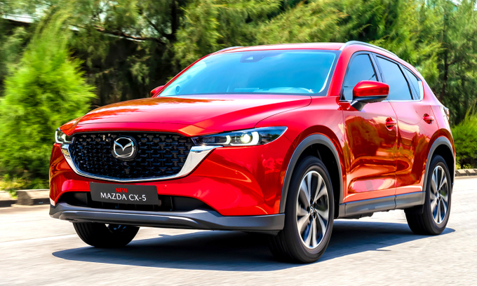 Mazda CX-5 - mẫu crossover phổ biến