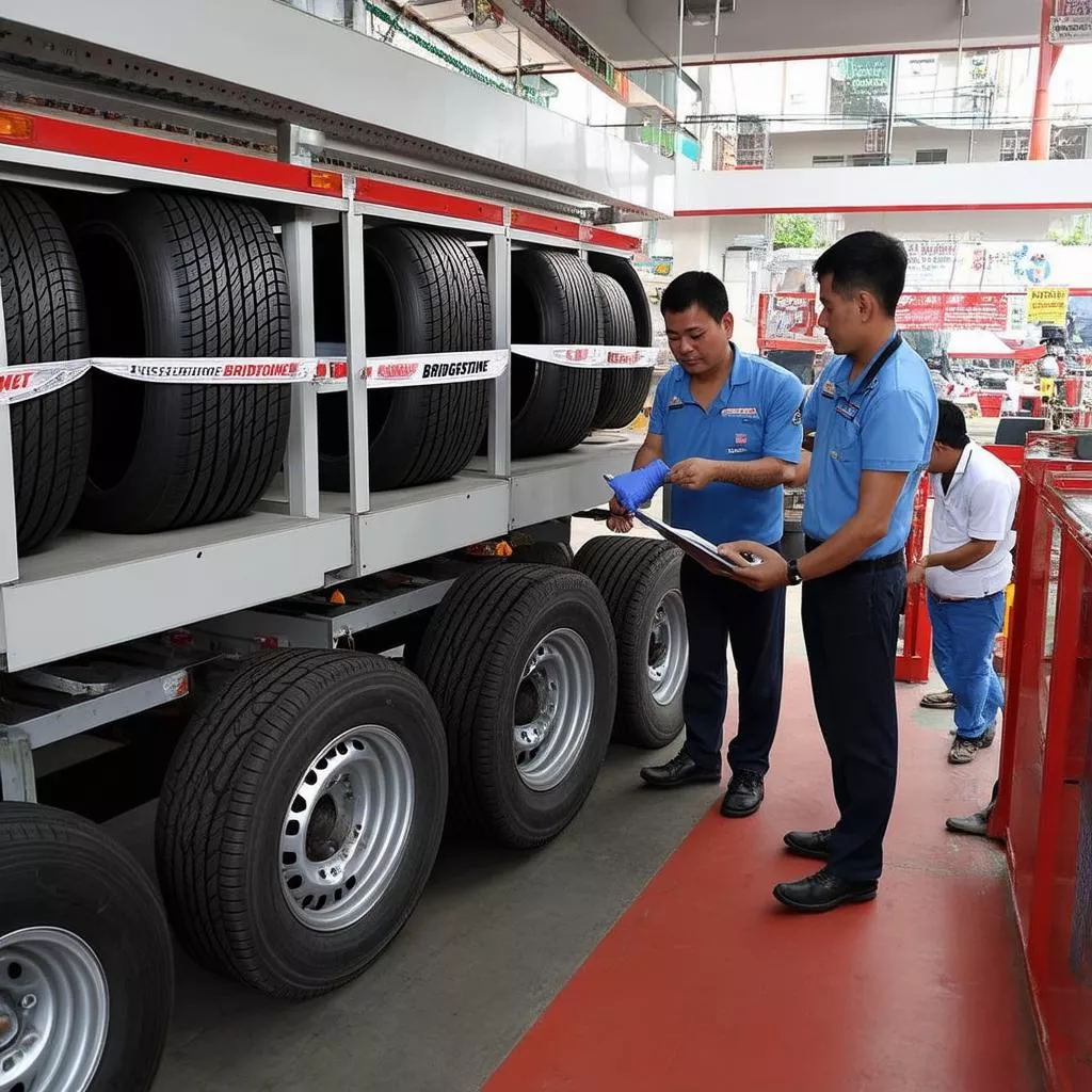 đại lý lốp xe ô tô Bridgestone tại Hà Nội uy tín