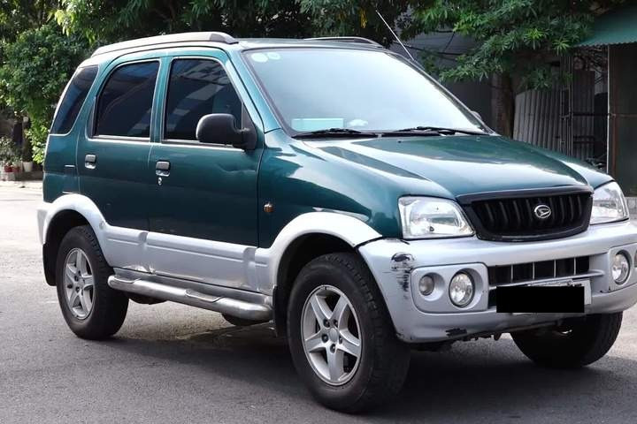 Hình ảnh Daihatsu Terios đời 2007 màu trắng