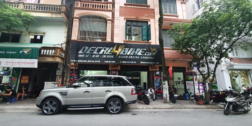 Dán decal xe (bao gồm ô tô) tại Decal4Bike Hà Nội