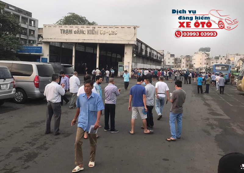 Hình ảnh trung tâm đăng kiểm xe ô tô tại TPHCM
