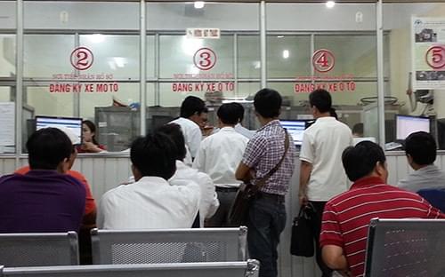 Quy trình nộp thuế trước bạ đăng ký xe ô tô